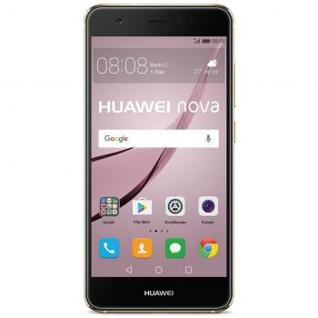 Huawei Nova 51090 5Zoll Powerphone – 32 GB Speicher, Dual SIM, 12‑MP Kamerasystem, Android, Gold