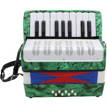 Piano Junior Accordéon 17 Touches, 8 Basses – Jouet Débutant Musical