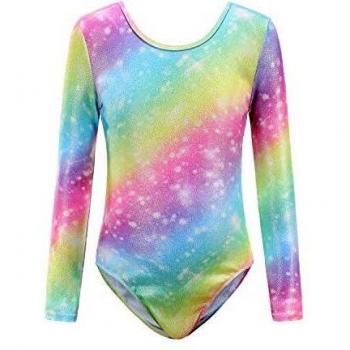 SilkSpark Gradient Leotard Set