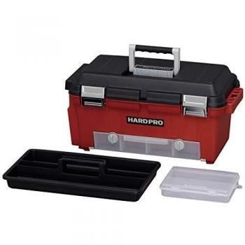 Caja de Herramientas IRIS OHYAMA HP-52, Rojo, Apilable, Sin BPA, con Clips de Cierre