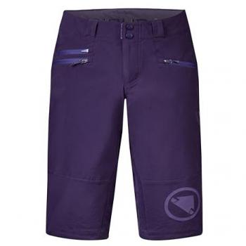 Endura SingleTrack II Pantaloni Corti S – Colore Viola – Senza Busto