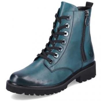 Stivaletto in pelle petrolio Remonte