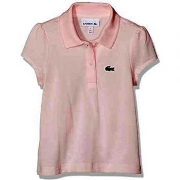 Polo Lacoste Rosa 5A para Niñas