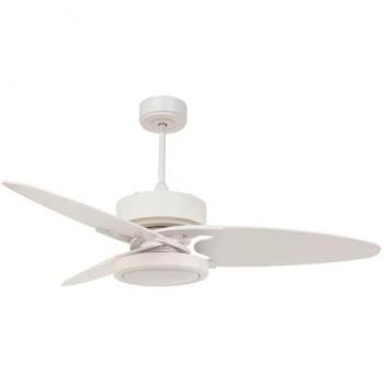 Ventilador techo silencioso Cross 132 cm, motor DC y luz RGB