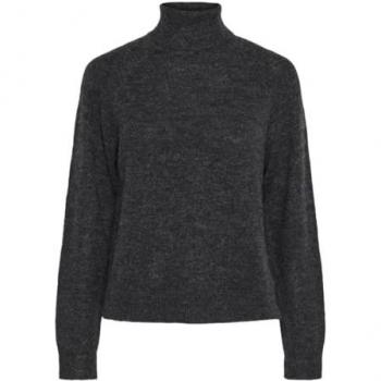 Pieces Damen Strickpullover mit Rollkragen