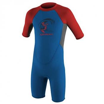 Muta neoprene O'Neill Reactor Spring 2 mm junior manica corta con zip posteriore