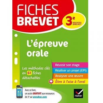 L'épreuve orale 3e