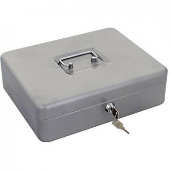 Rottner Geldkassette HomeStar Cash 4 silber 300x90 mm