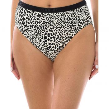 Braguitas de bikini de cintura alta Michael Kors Estampado Animal XS