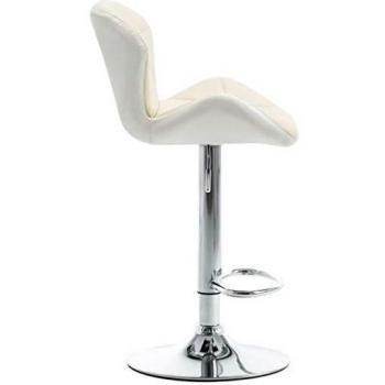 Tabourets de bar 2 pcs Rouge Similicuir