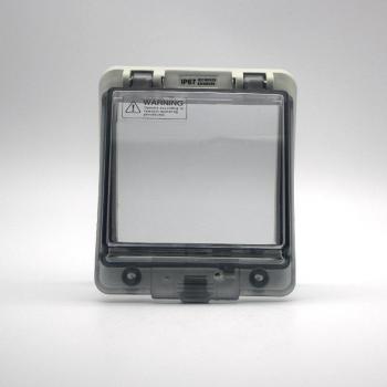 IP67 Waterproof 86mm Square Switch Protective Cover