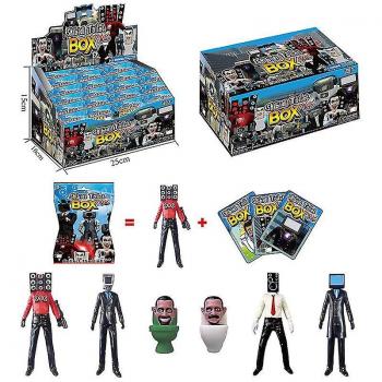 24pcs Skibidi Juguetes de Inodoro
