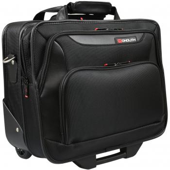 Monolith Dlx Nyl Wheeled Laptop Case Blk HM23720