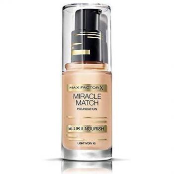 Max Factor Light Ivory 4 Miracle Match Blur & Nourish Foundation