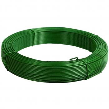 Filo zincato e plasticato 2,2X3,3 MM  MT100 PAPILLON per reti