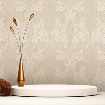 Vliestapete Barock Nicolo in Beige