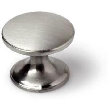 Pack de 6 boutons en nickel satiné, diamètre 33 mm – Hlfittings 756.22