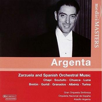 Argenta spielt Zarzuela und Spanische Orchestermusik