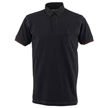 MasCarte Polo Shirt 50351-833 – Schwarz, 2XL (Brusttasche)