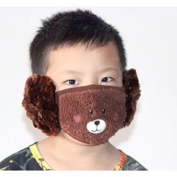 Bandeau auriculaire en peluche unisexe, coton doux, protection hivernale