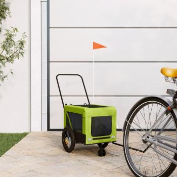 VidaXL Pet Bike Trailer with Iron Frame