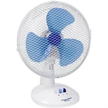 Bestron Ventilateur de table, panier O27cm, blanc
