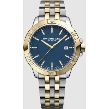 Raymond Weil Tango: Klassiek, Blauwe Quartz 41mm