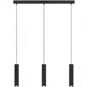 EGLO Balamorta‑Z Pendant Light – 3‑LED, Black Finish
