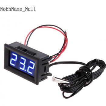 Medidor de Temperatura Digital para Coche -50 a 110 °C con Panel LED