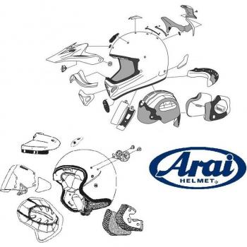 Platine écran Arai PSS pour casque de moto