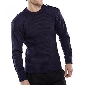 Arctic Navy Tactical Crew Neck Top – Small
