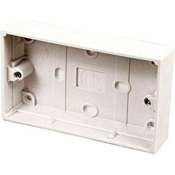Gang Surface Mount Back Box 25mm