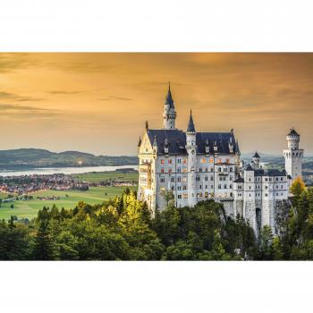 Papermoon Fototapete »Neuschwanstein Panorama«