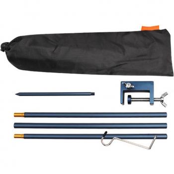 Poteau de lampe pliable pour activités de plein air