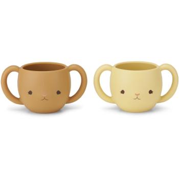 Duo de Tasses en Silicone Beige