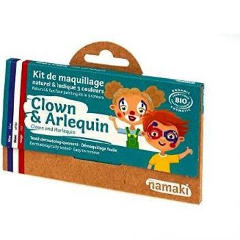 Namaki Clown and Harlequin Makeup Kit 3 x 2.5 gr
