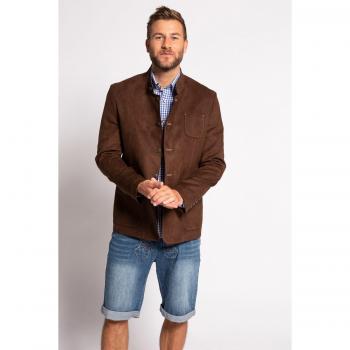 Giacca Janker Tracht Uomo Marrone Taglia 60 Poliestere JP1880