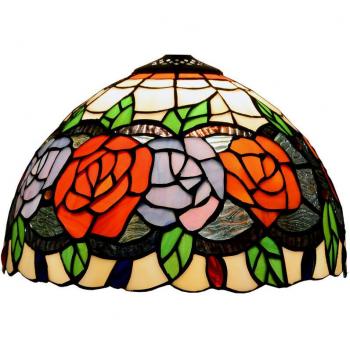 Colgante de techo Bell LG282466: pantalla Tiffany de 40 cm y cadena