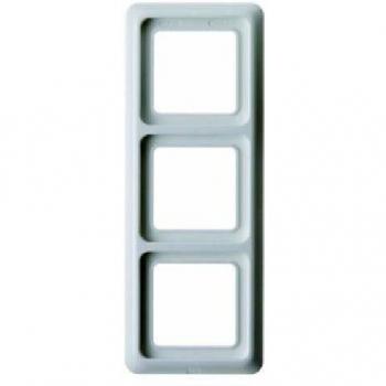 Berker 3-fach Abdeckrahmen IP44 WG UP pw 133009