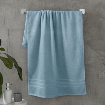 Catherine Lansfield Zero Twist Bath Sheet Blue