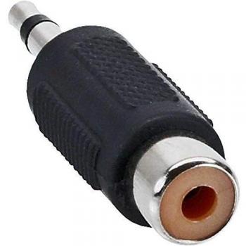 Adattatore Spina Jack InLine 20264, Nero