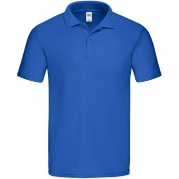 T-shirt Piqué Bleu Original Fruit Of The Loom
