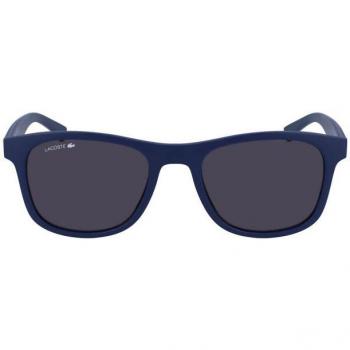 Lacoste Homme L884S 424 Lunettes de soleil Injecté Bleu Gris Carré Normale Photochromique