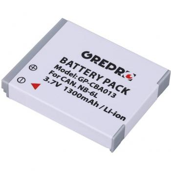 NB-6LH Battery + LCD USB Charger for Canon SX530