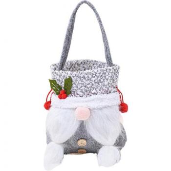 Bolsa Decorativa Navideña para Dulces y Adornos