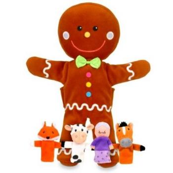 Handheld Gingerbread Man Puppet Bundle – Fiesta T-2743