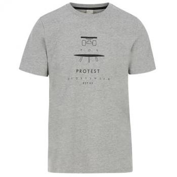 T-shirt à Manches Courtes Protest Andros Gris XS