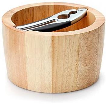 Braunes Holztaschen-Set – 9 × 2 × 2 cm
