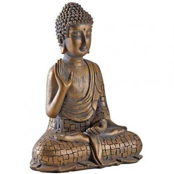 Buddha in resina dorata