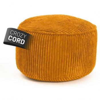 Lumeland Pouf Ronde 50 L – Jaune Moutarde
